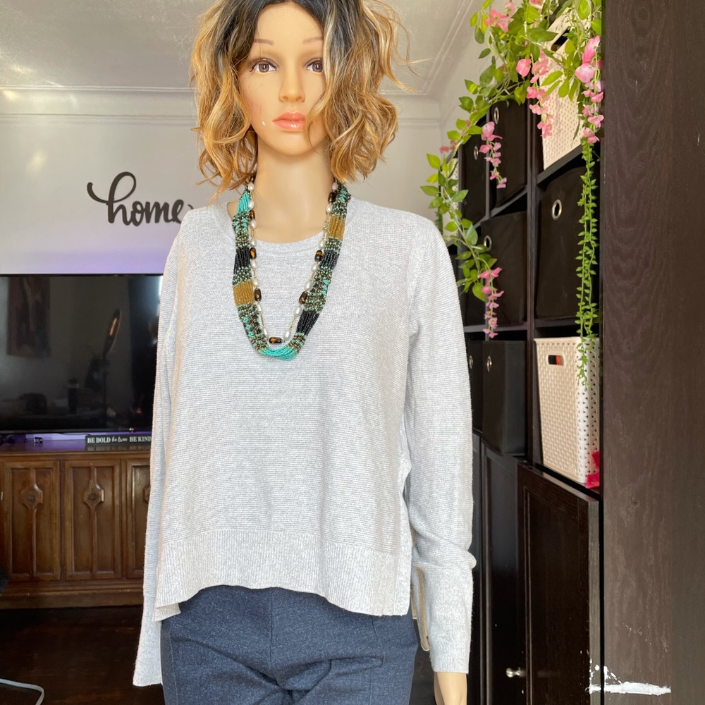 Cozy grey sweater